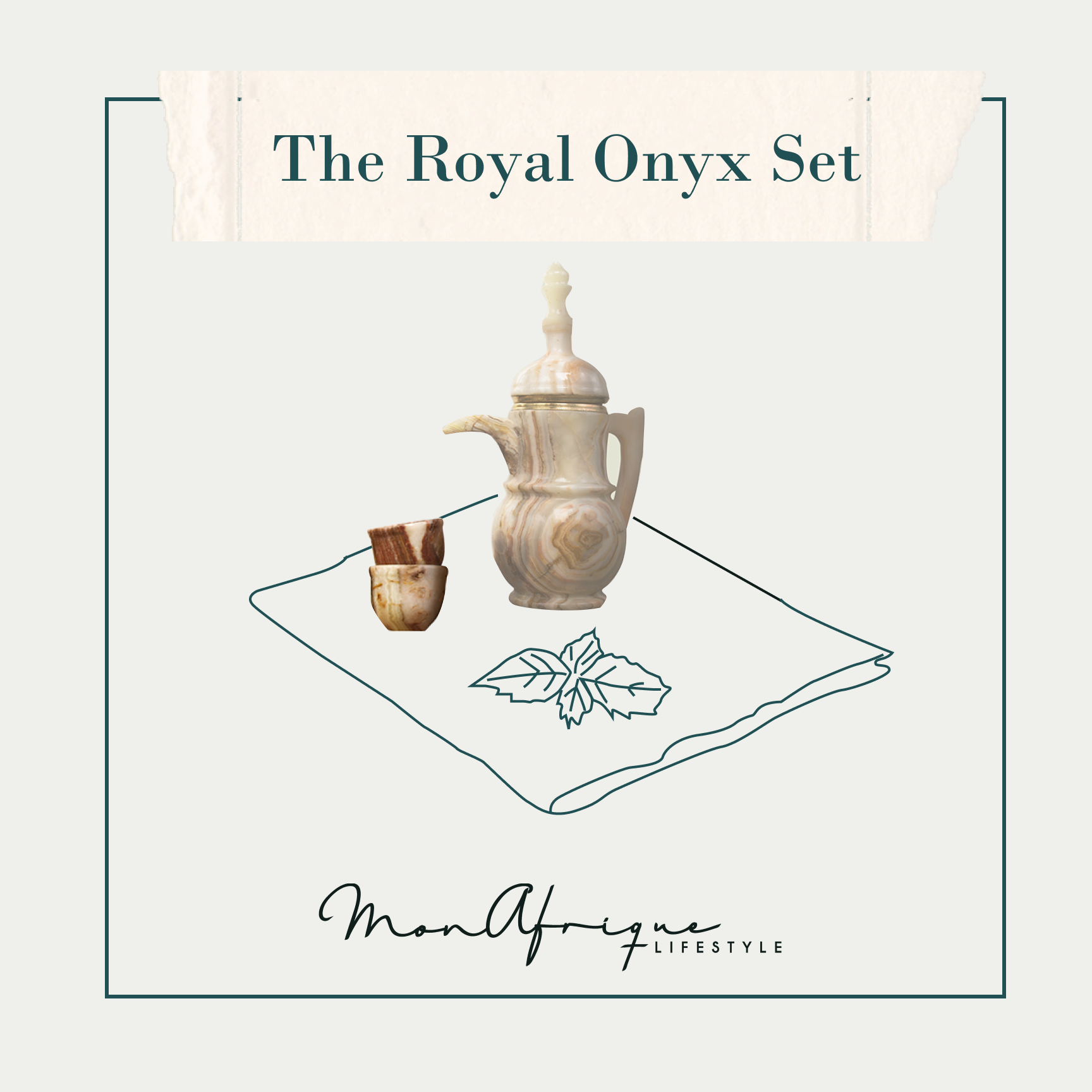 the royal onyx set monafrique